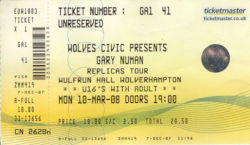 Wolverhampton Ticket 2008
